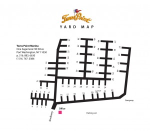Toms Point Yard Map
